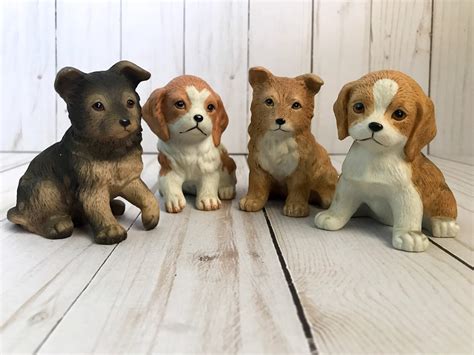 dog ceramic figurines